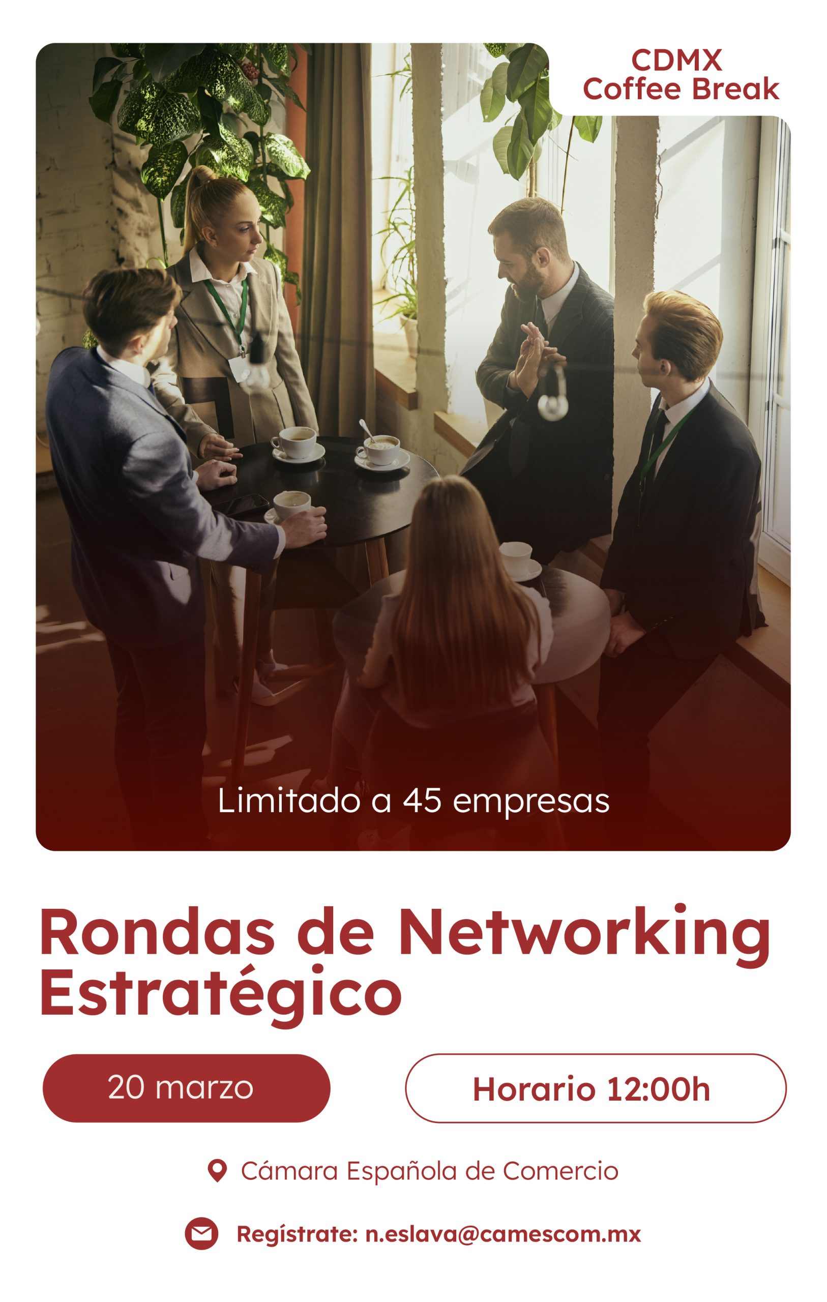Rondas de Networking estratégico CDMX