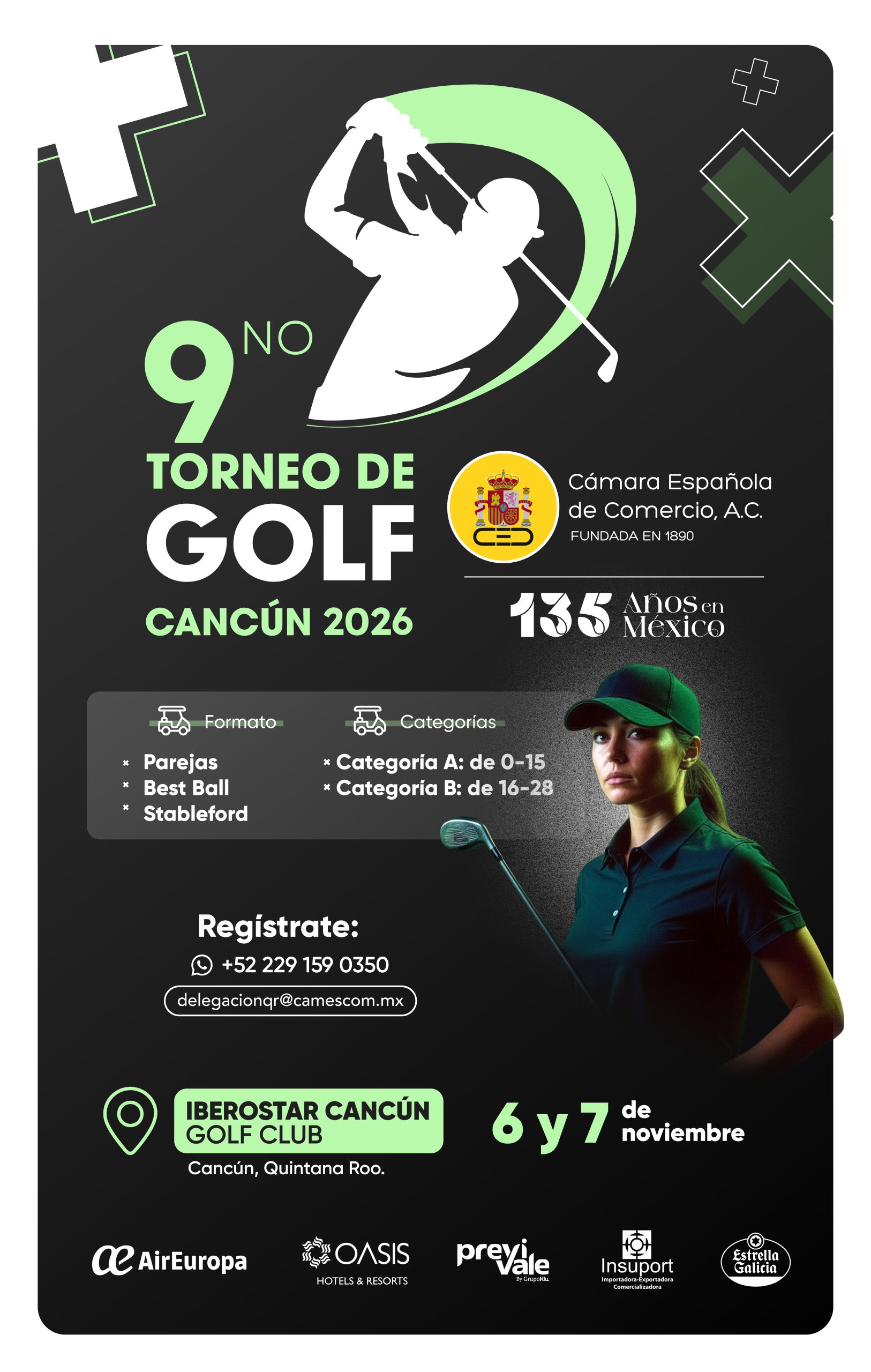 9° Torneo de Golf Cancún 2026