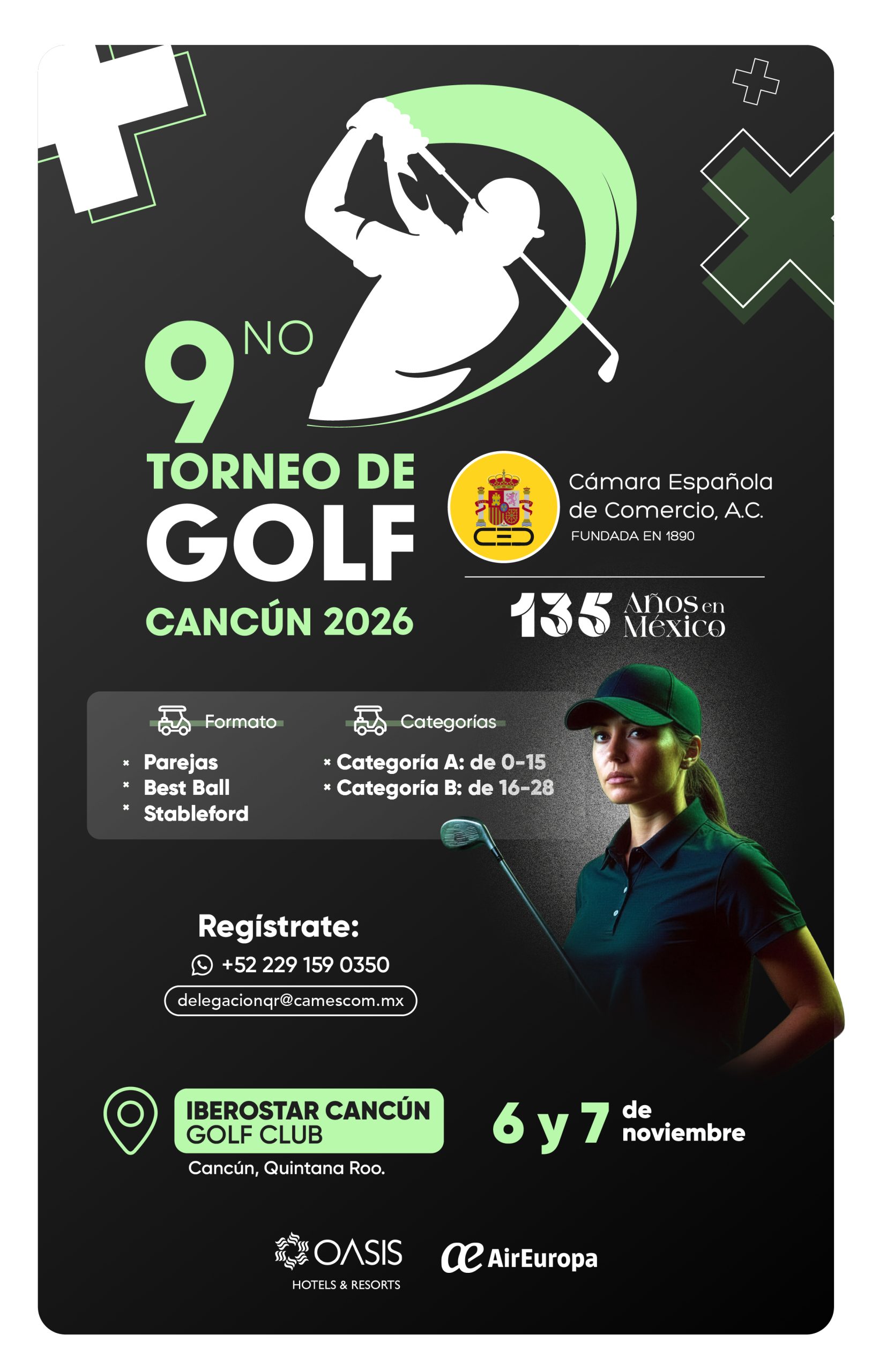 9° Torneo de Golf Cancún 2026