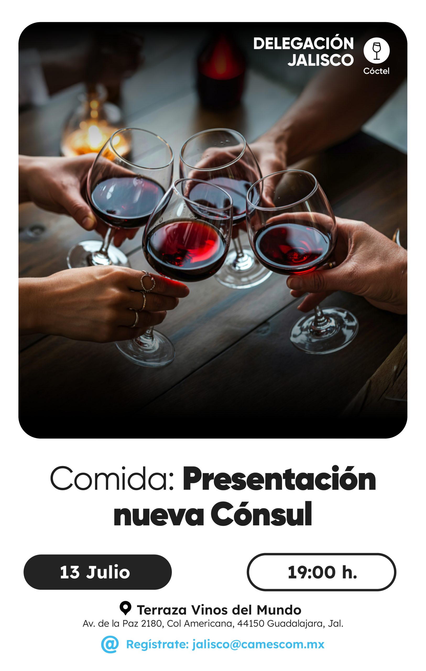 Comida presentación nueva Cónsul