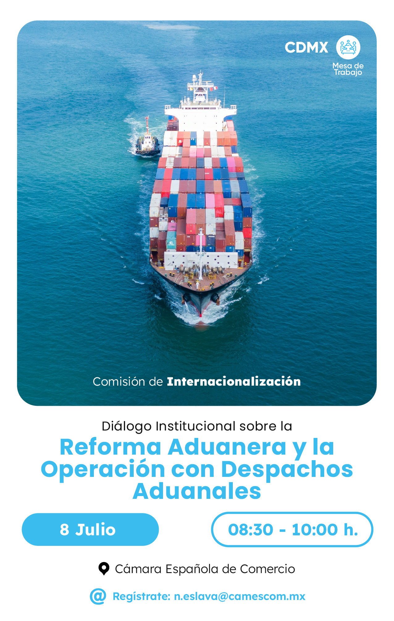 Diálogo Institucional sobre la Reforma Aduanera y la Operación con Despachos Aduanales
