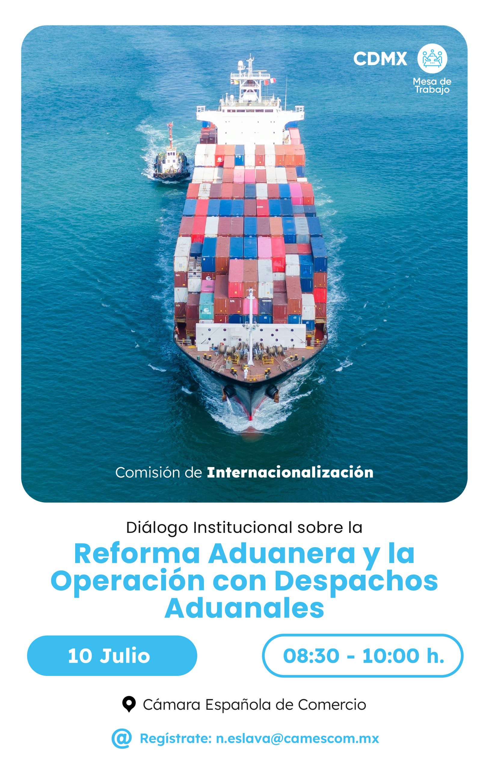 Diálogo Institucional sobre la Reforma Aduanera y la Operación con Despachos Aduanales