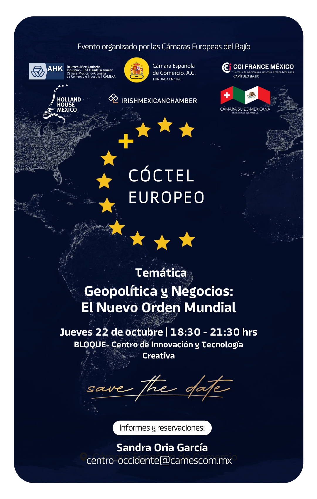 Cóctel Europeo: Geopolítica g Negocios: El Nuevo Orden Mundial